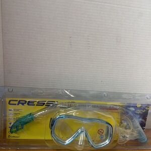 CRESSI KIDS SNORKELING SET Size M~NEW~ MADE IN ITALY